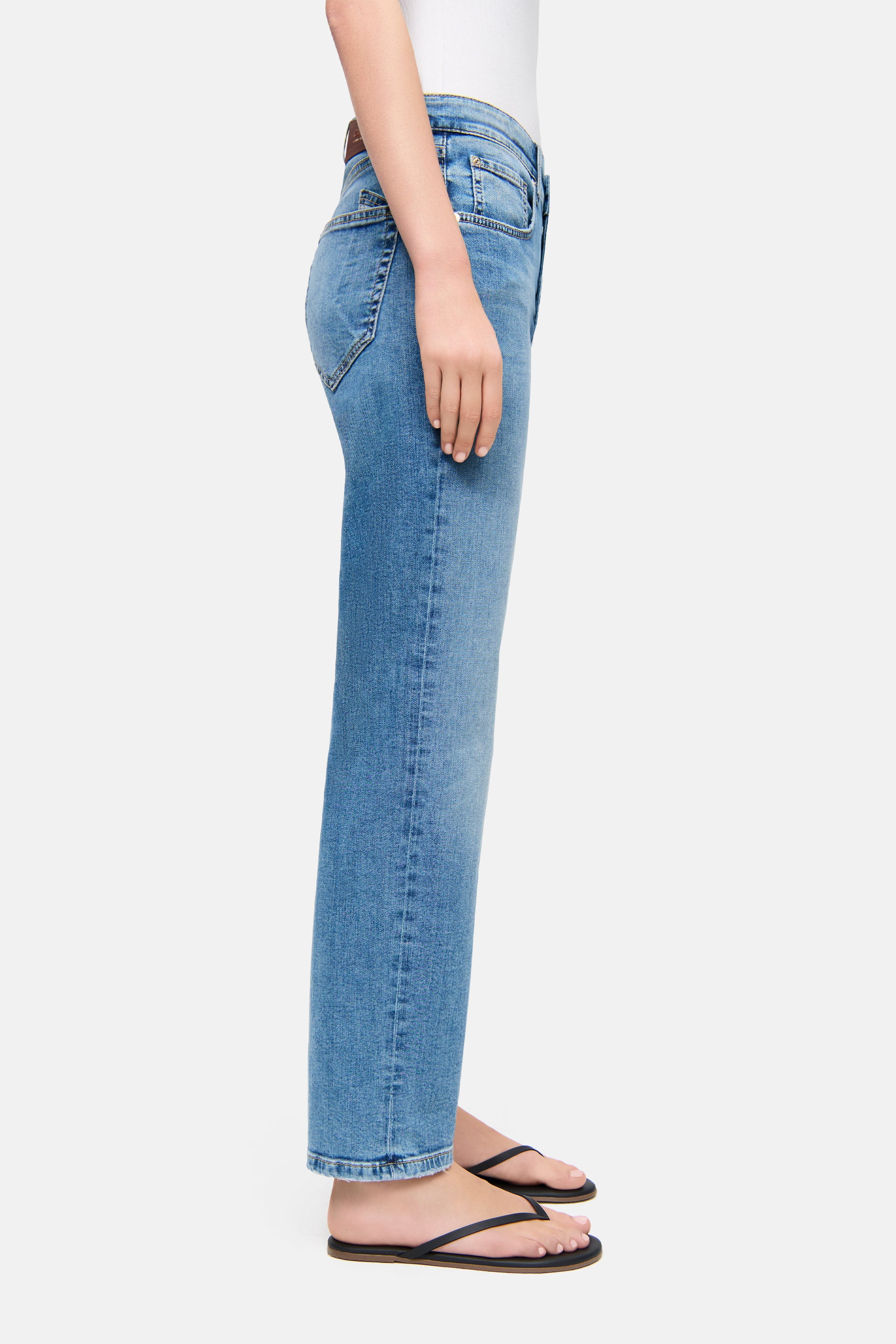 cambio-gaia-relaxed-straight-fit-jeans-in-verk-rzter-l-nge-umschlagdetail-sun-vi image 4