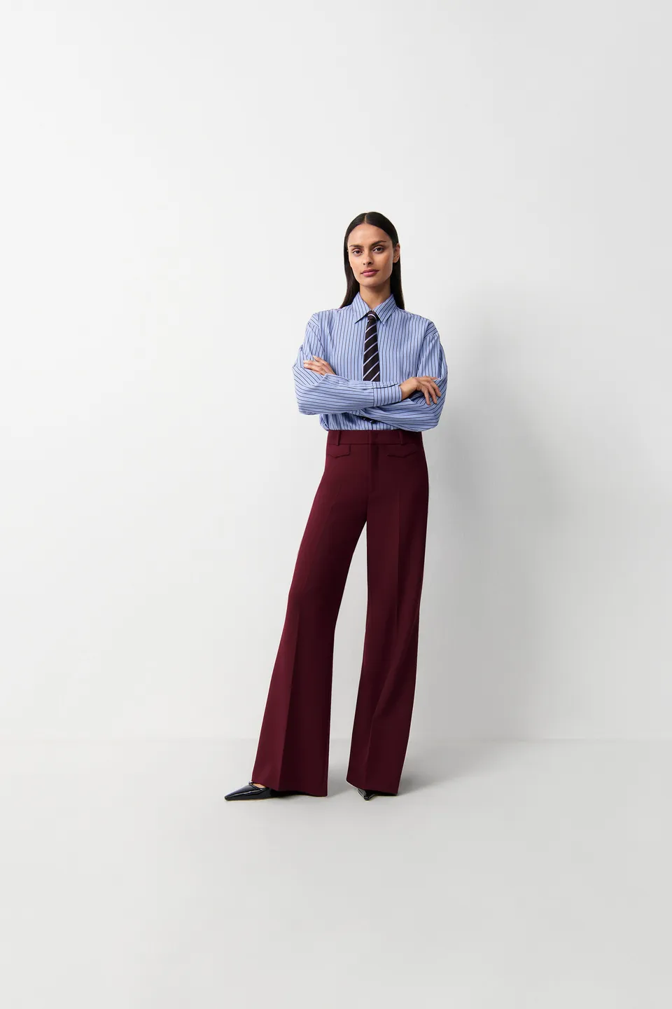 cambio-famous-flared-hose-lang-tawny-port image 1