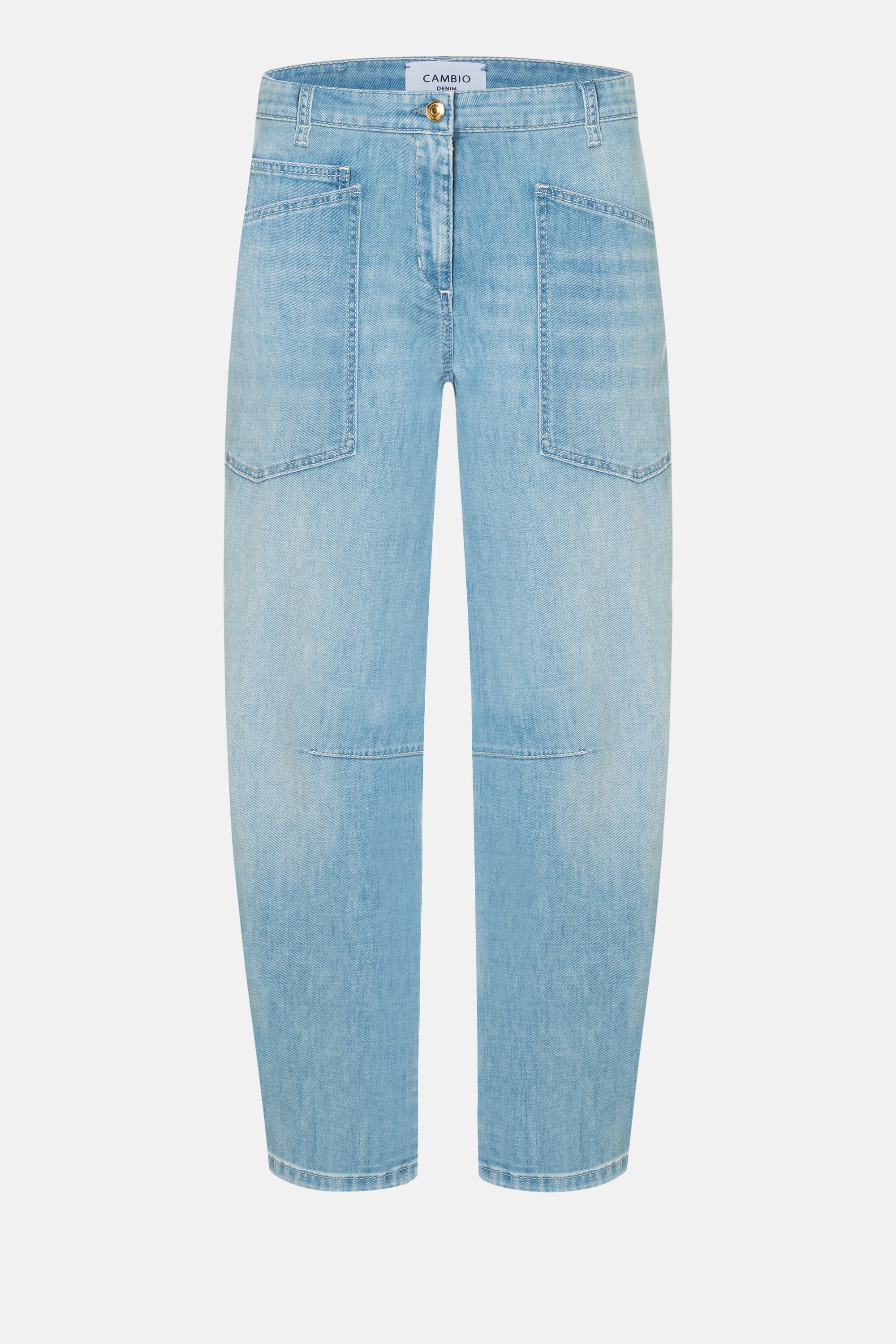 cambio-ocean-barrel-jeans-cropped-sunny-bleached image 5