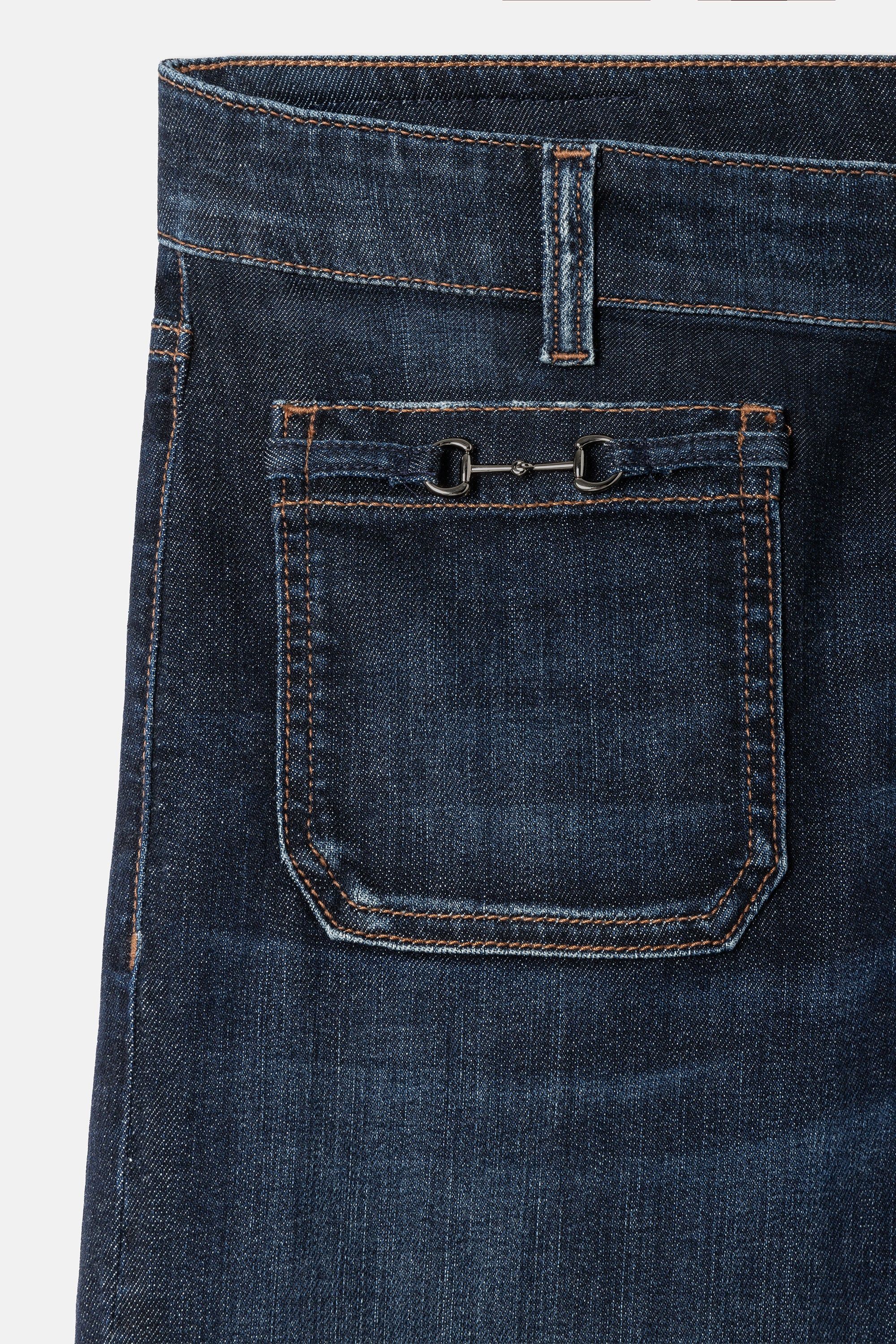cambio-ava-patched-pocket-wide-leg-jeans-dunkelblau image 4