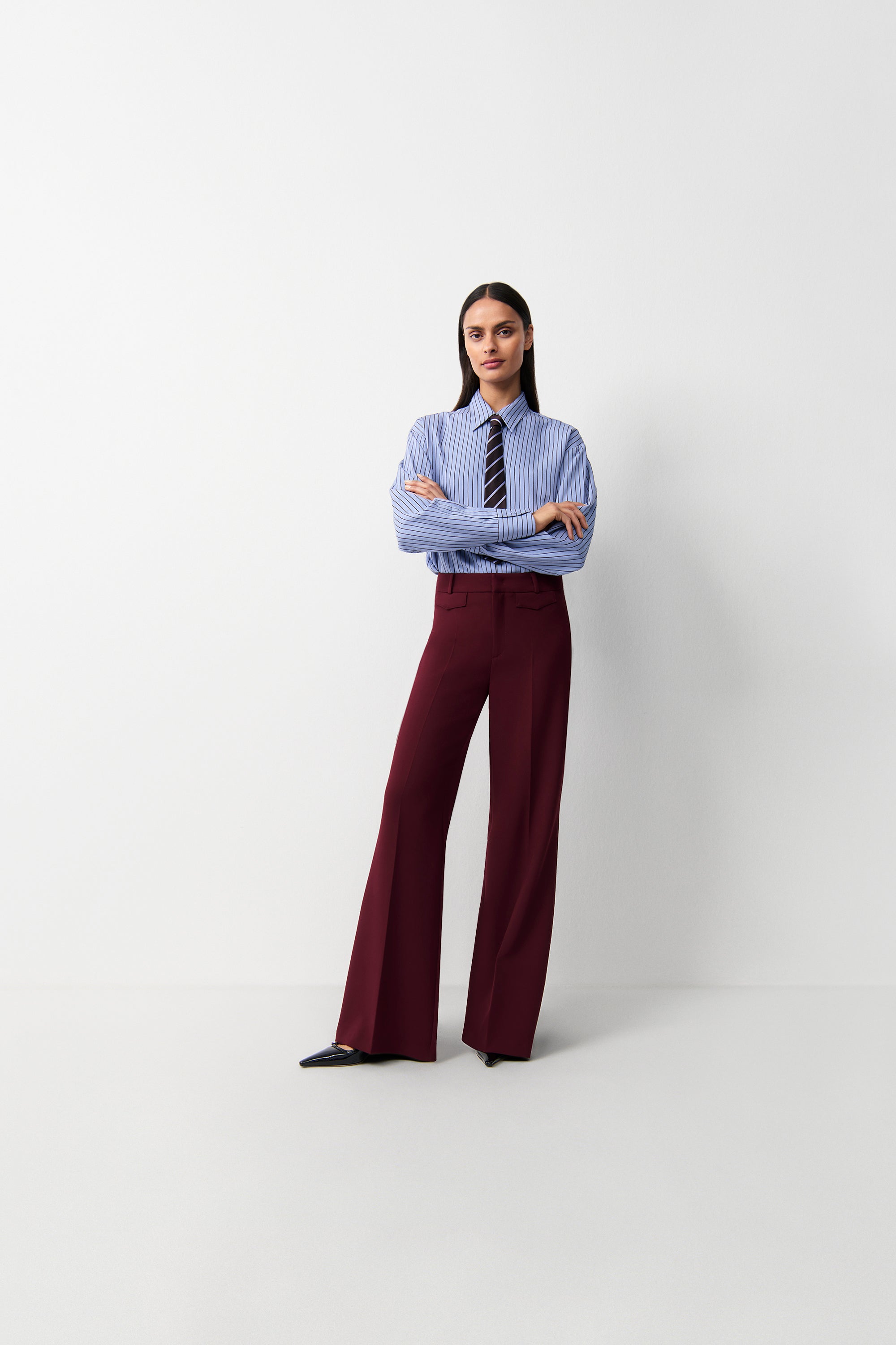 cambio-famous-flared-hose-lang-tawny-port image 1