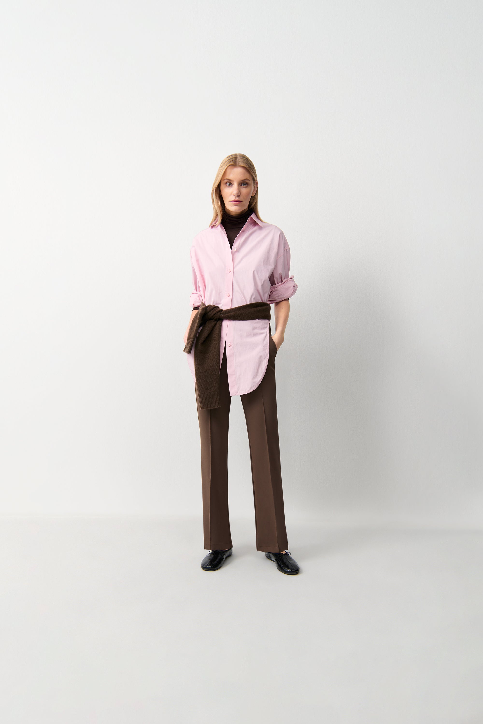 cambio-francoise-flared-fit-hose-schwarz image 7
