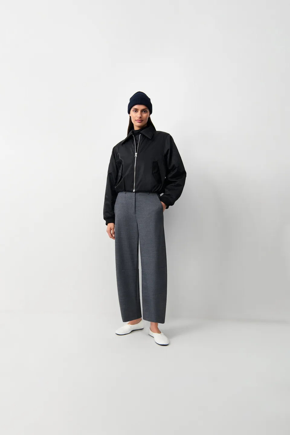 cambio-edita-barrel-hose-verk-rzte-l-nge-classic-grey-melange image 1
