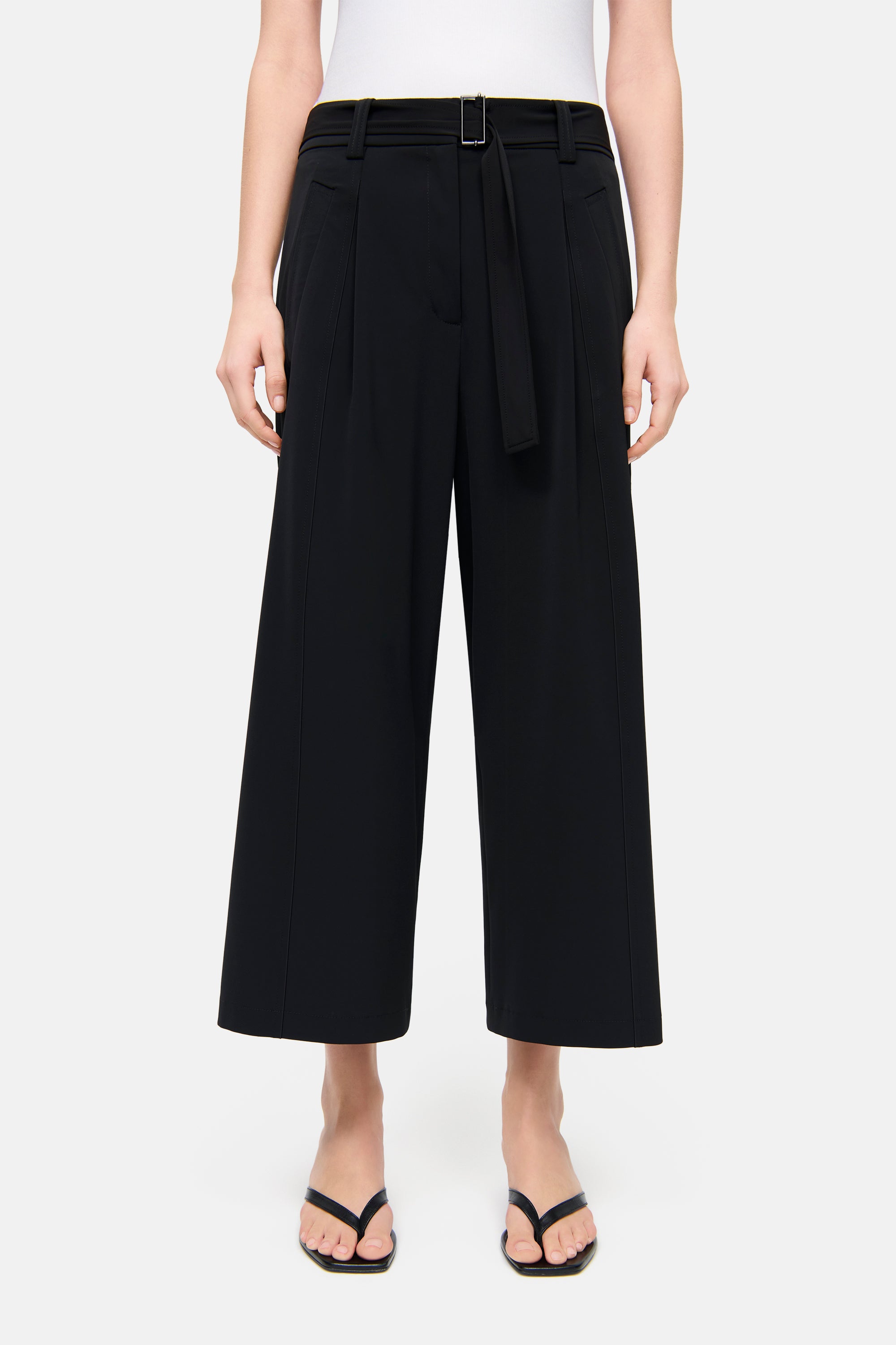 cambio-celeste-wide-fit-hose-cropped-schwarz image 2
