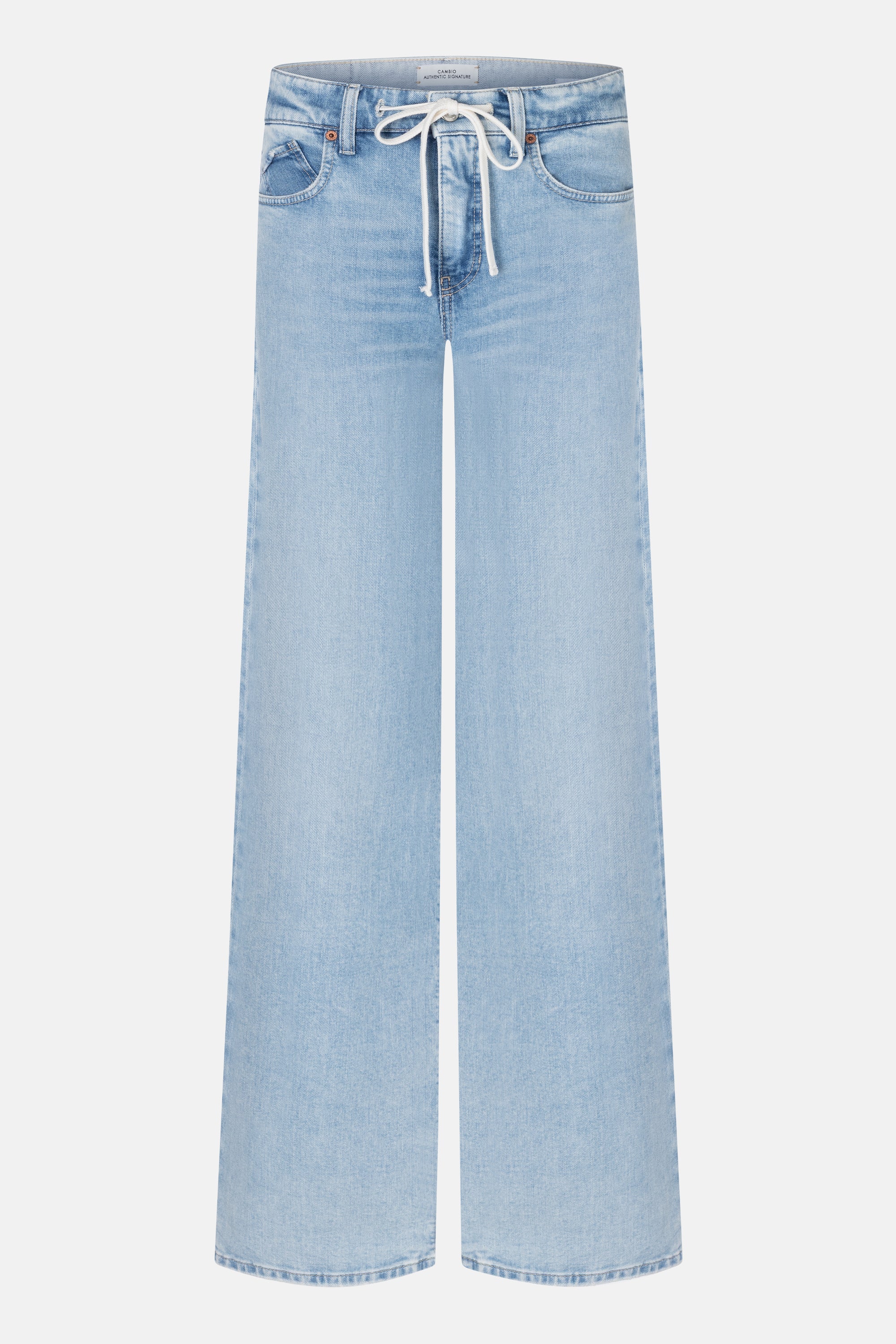 cambio-baggy-wide-leg-jeans-in-full-length-sun-bleach-blue-denim image 7