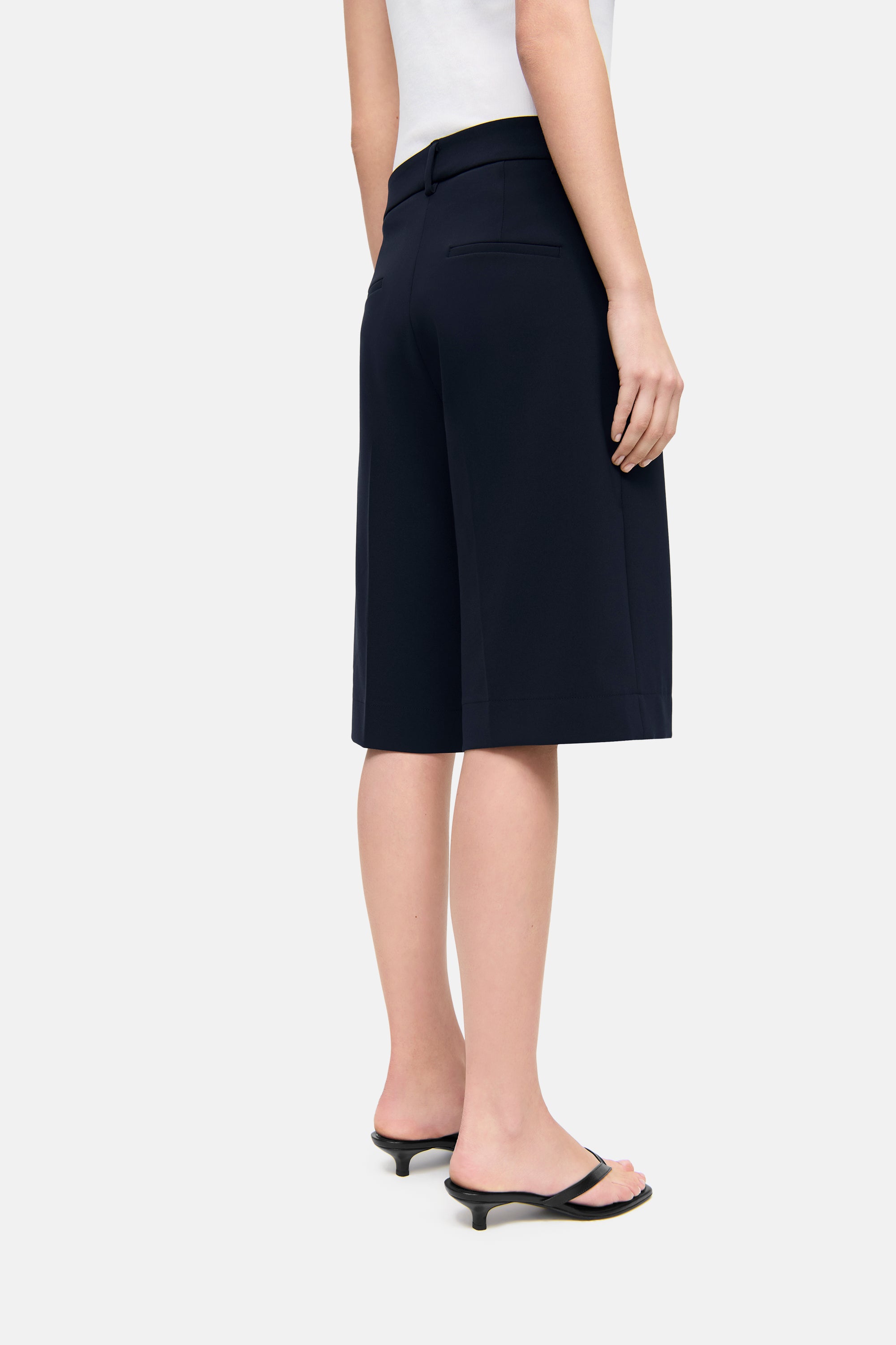 cambio-anna-bermuda-kurze-stoffhose-royal-navy image 4