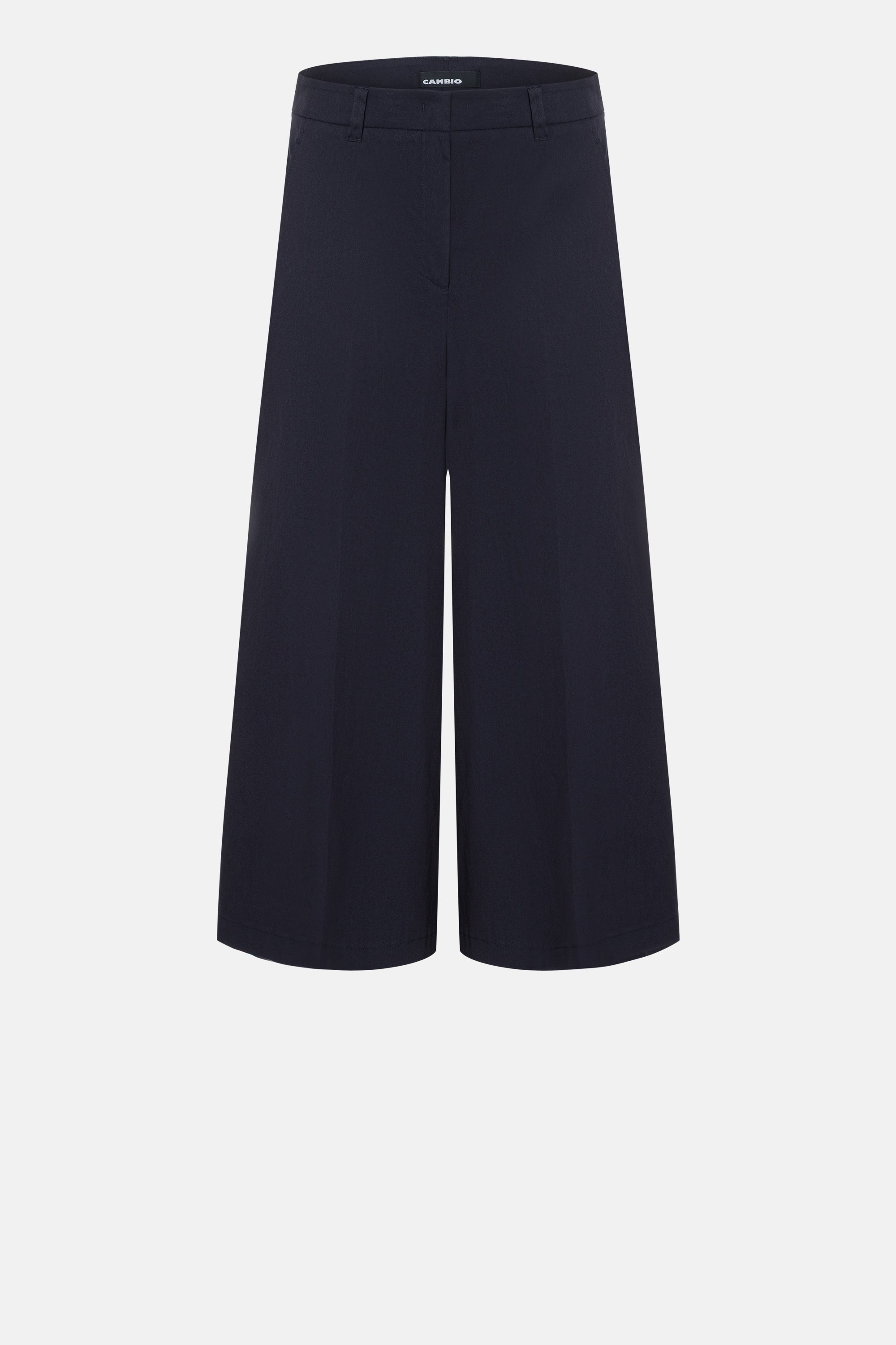 cambio-charlotte-wide-leg-hose-damen-culotte-cropped-ink-sapphire image 6
