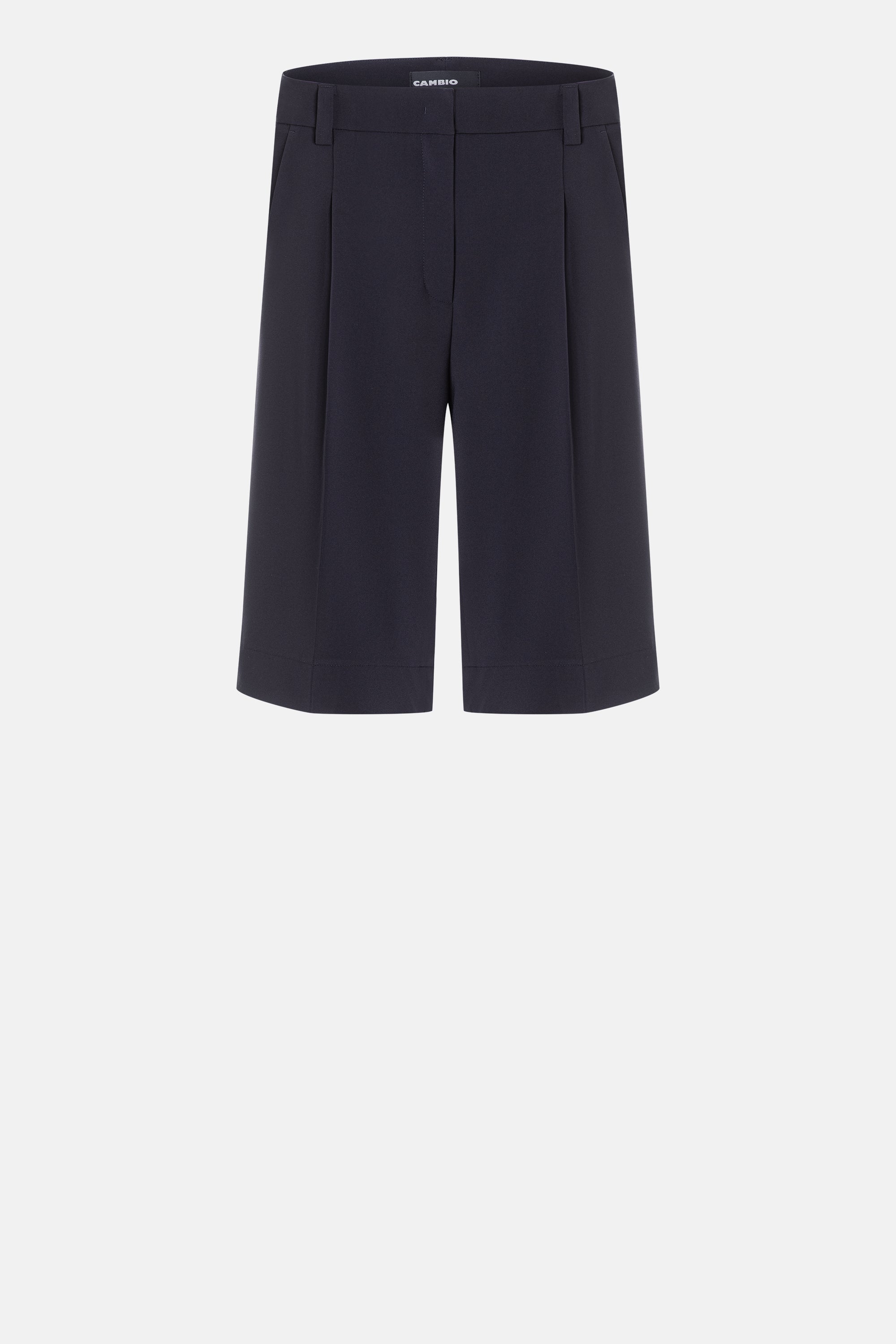 cambio-anna-bermuda-kurze-stoffhose-royal-navy image 7