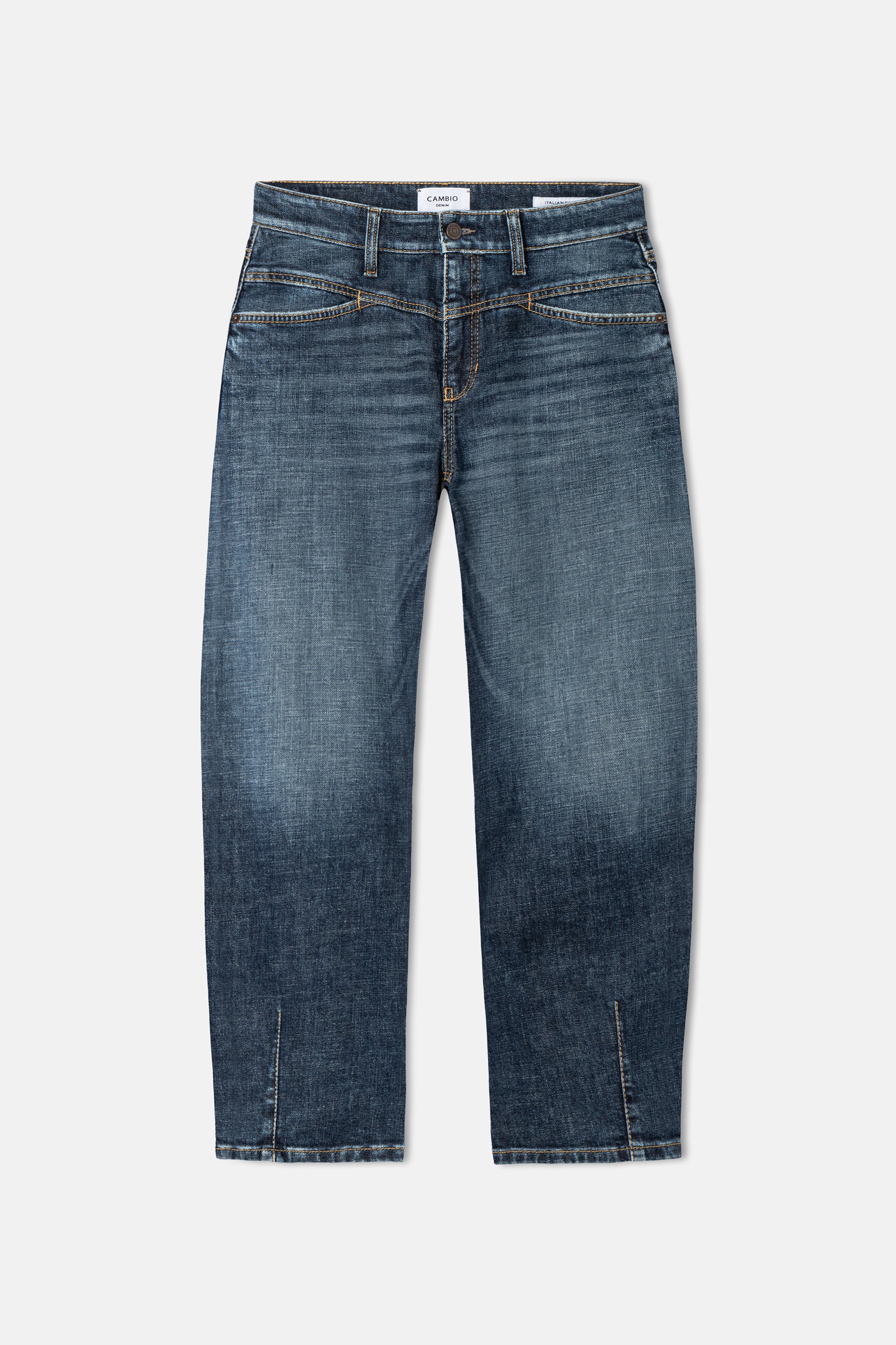 cambio-elin-barrel-jeans-cropped-rustic-dark-cross image 3