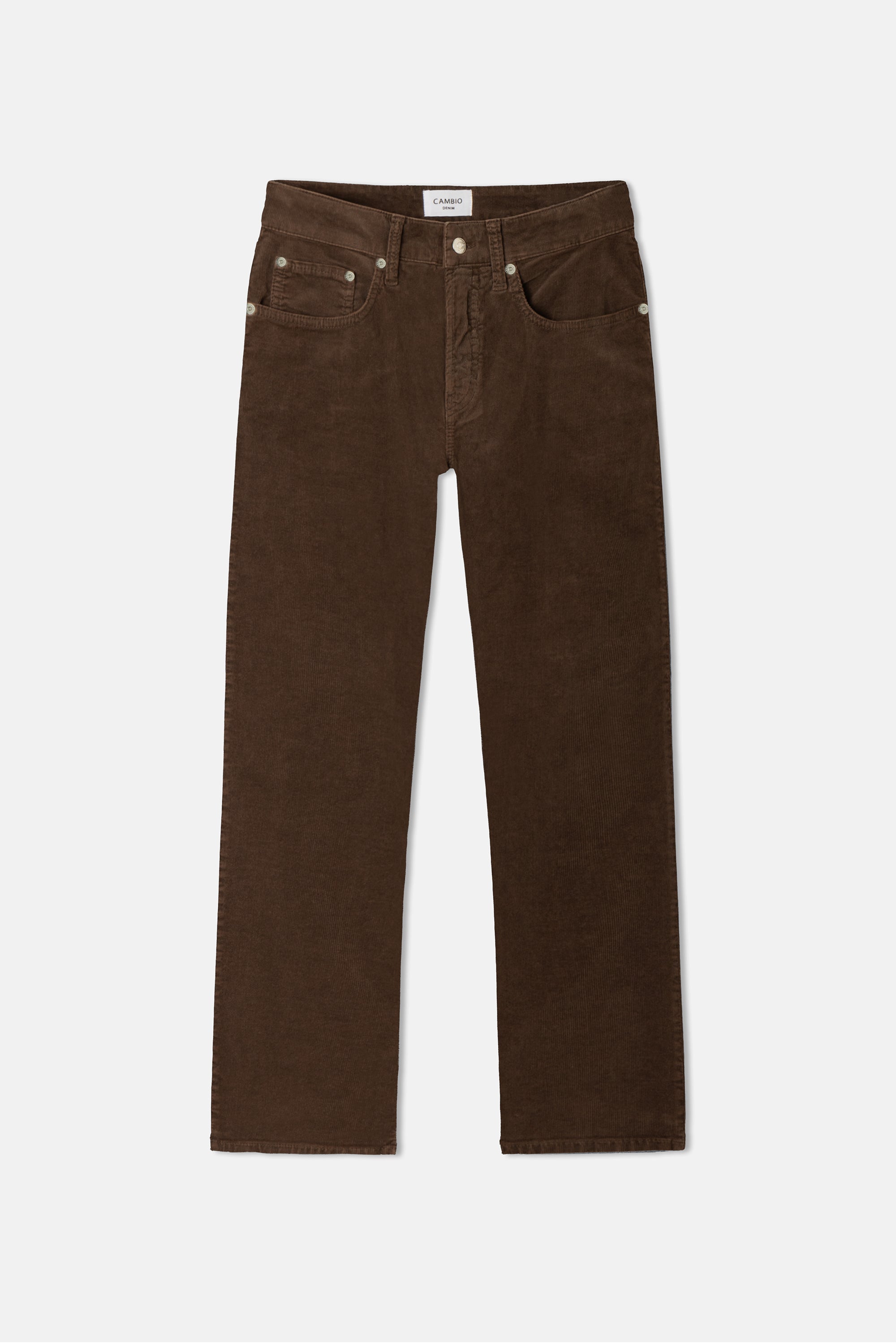 cambio-gini-straight-fit-hose-lang-in-feinem-cord-mocha-bark image 3