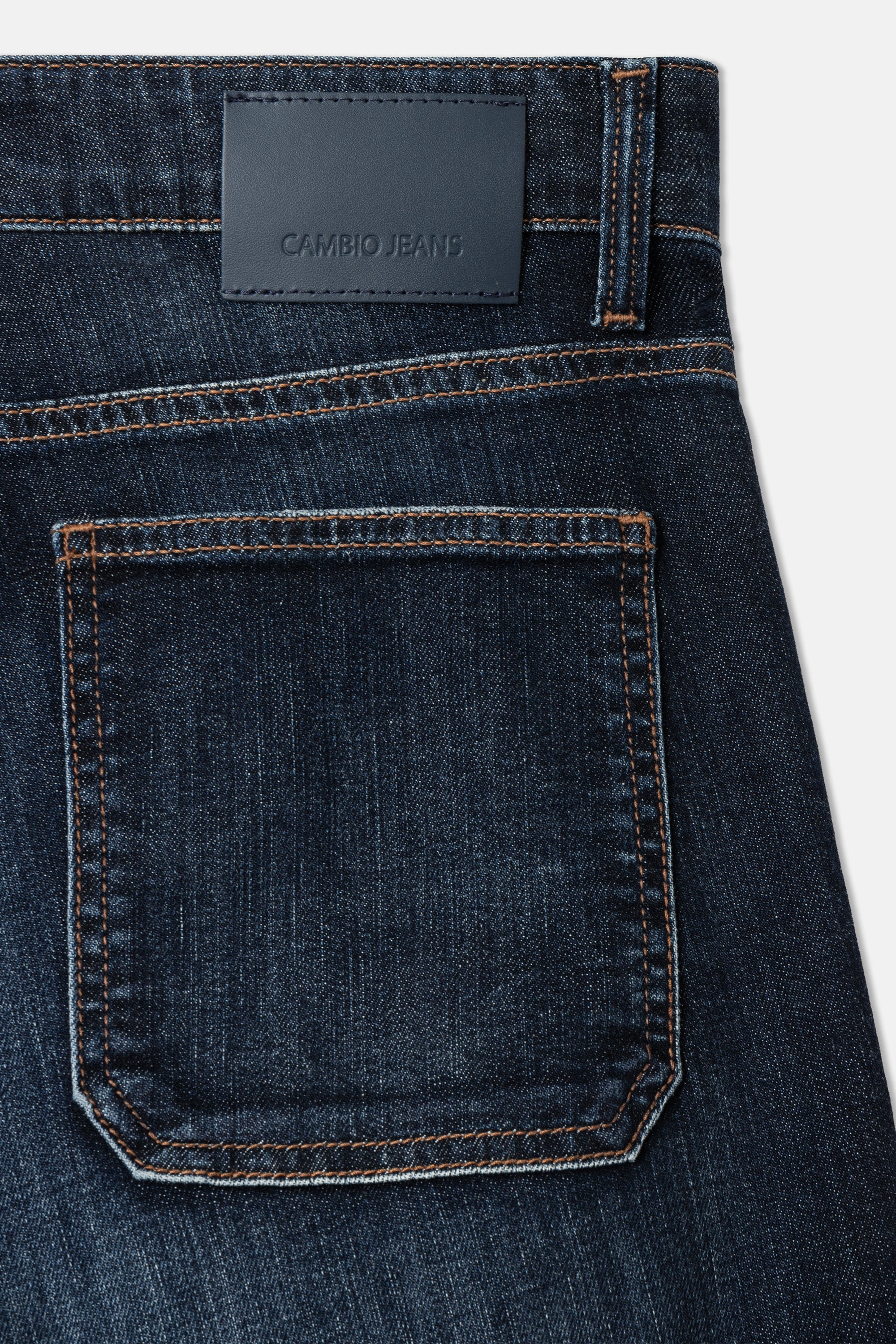 cambio-ava-patched-pocket-wide-leg-jeans-dunkelblau image 5