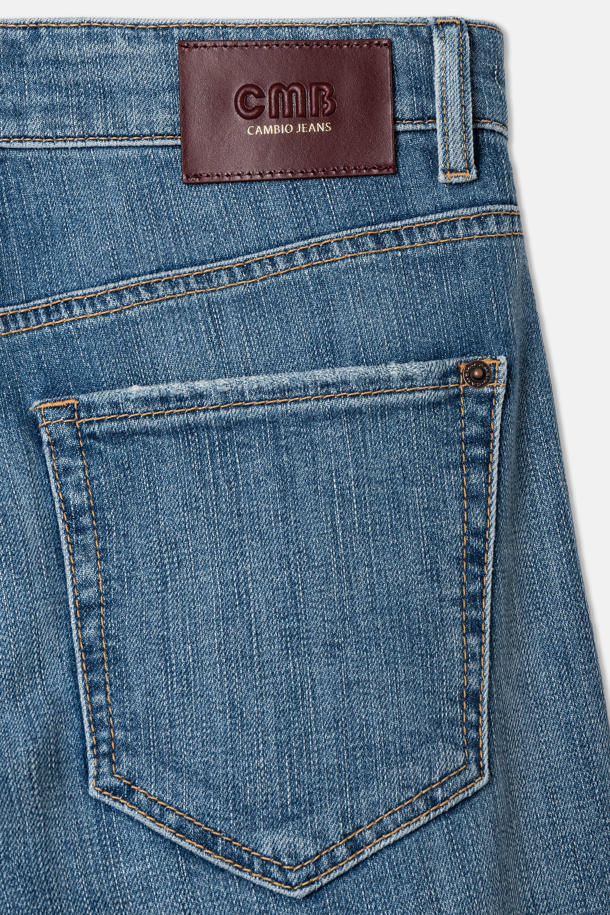 cambio-elli-barrel-jeans-cropped-slub-mid-used image 5