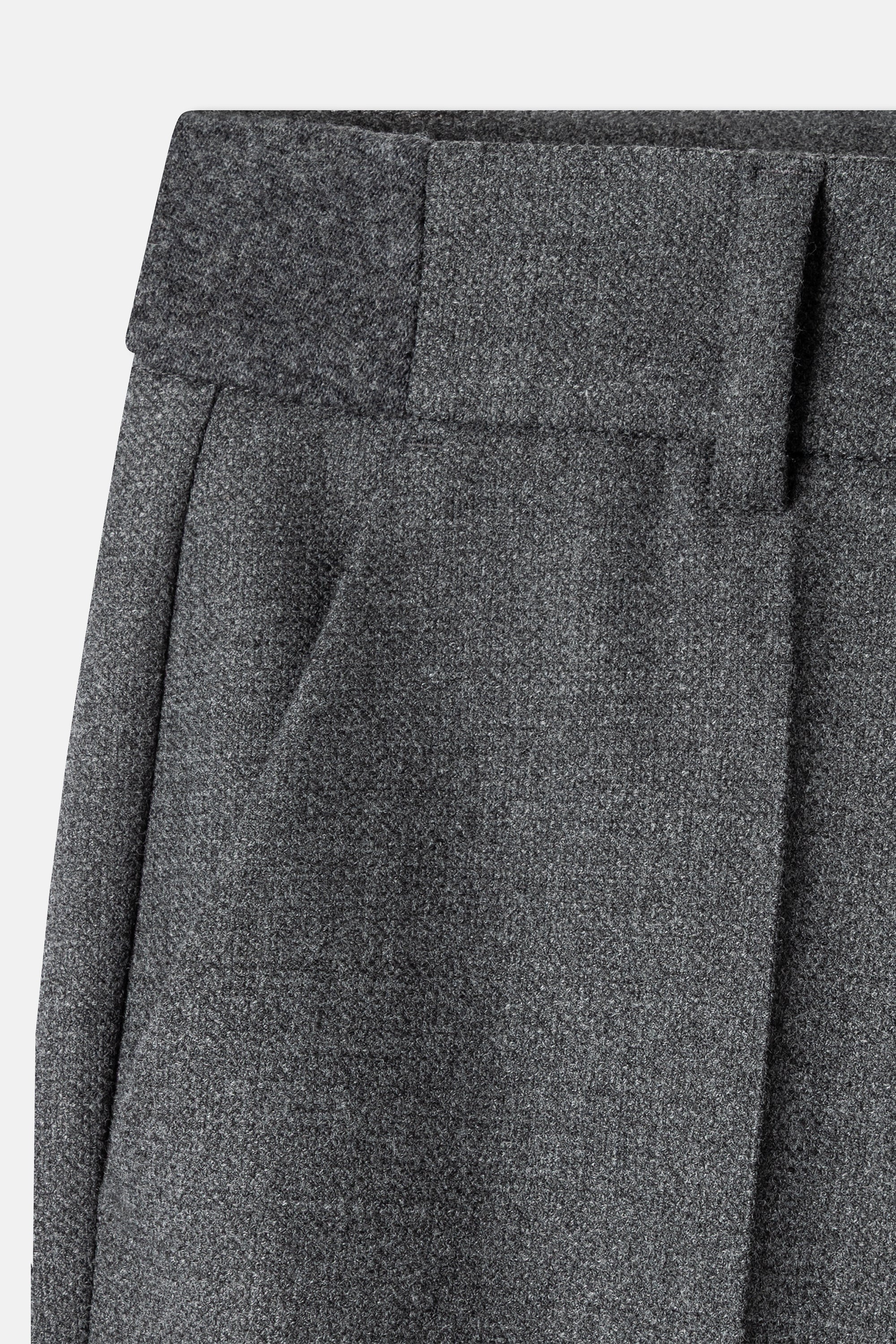 cambio-amelie-wide-leg-hose-grau-wollmischung image 4